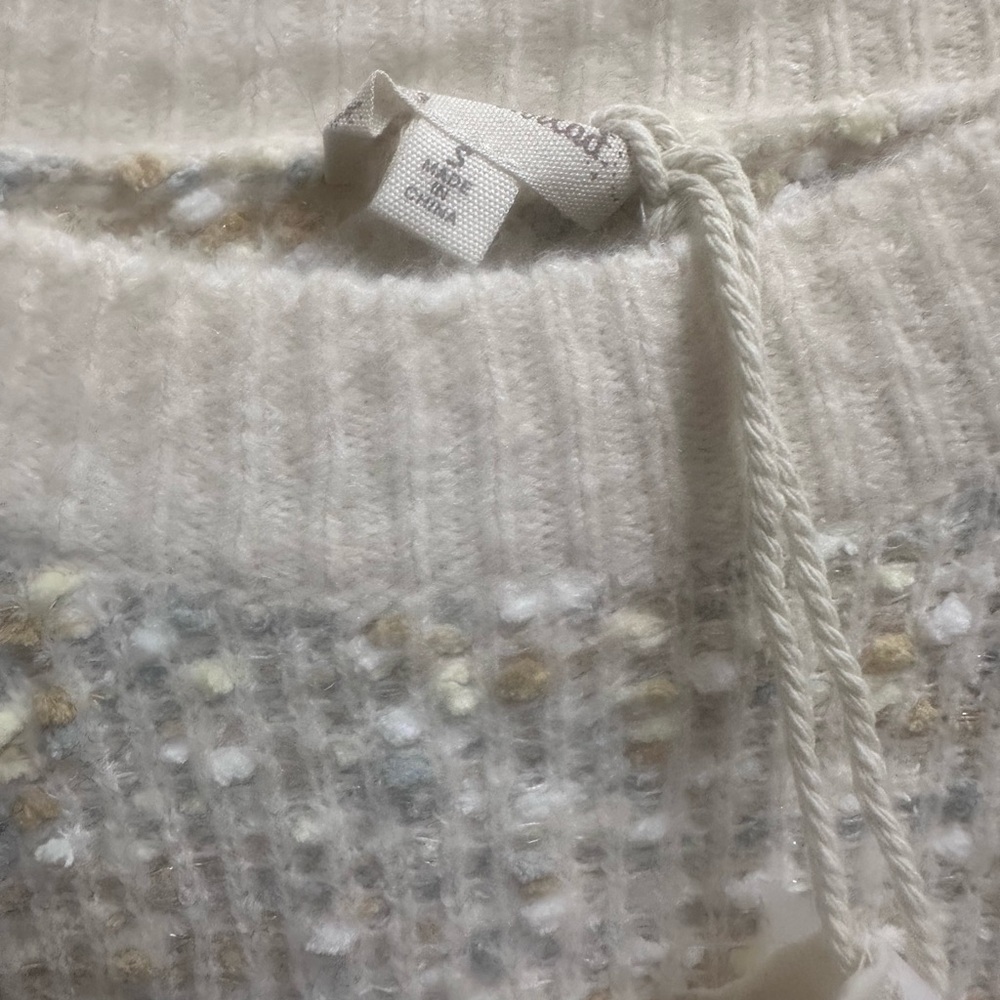 ❄️ NWT Hem & Thread Multicolor Textured Sweater - Picture 2 of 4
